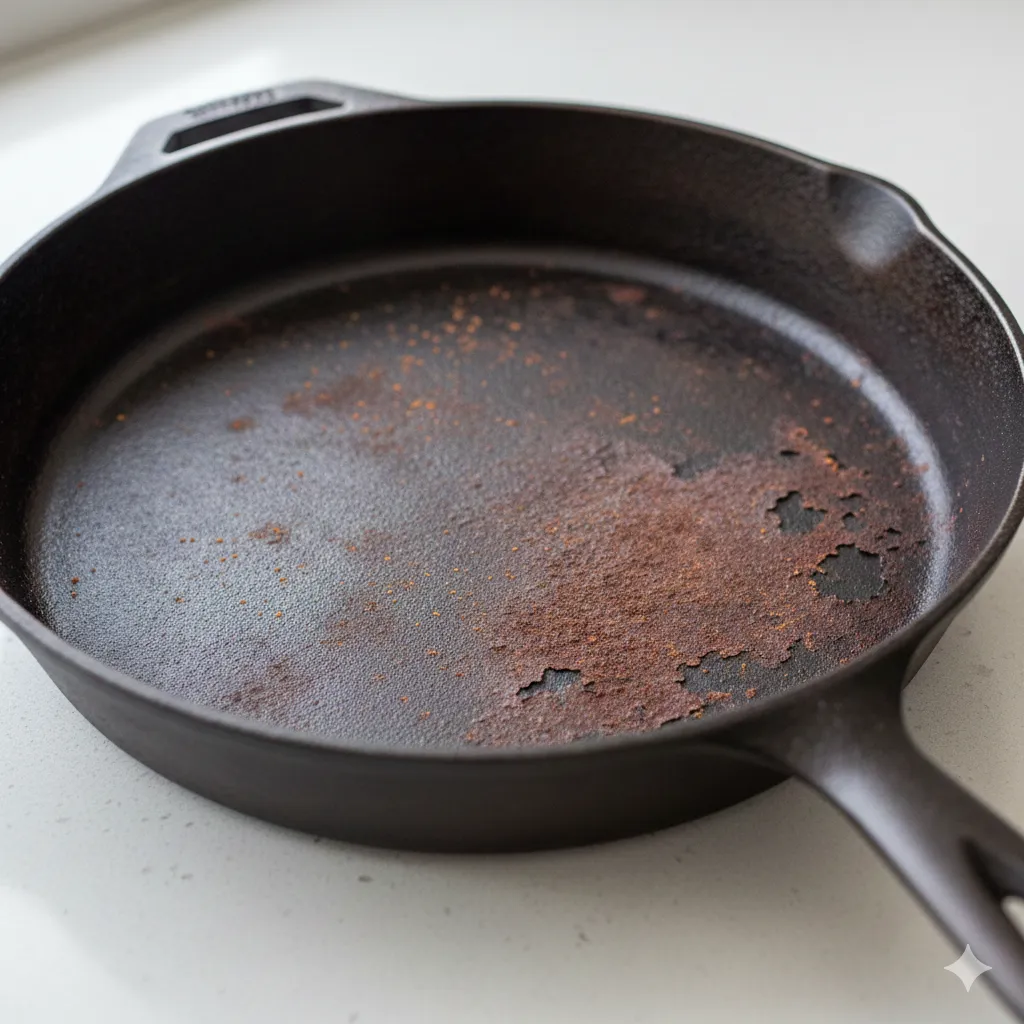 How To Remove Rust From Cast Iron And Restore Its Shine how to remove rust from a cast iron skillet