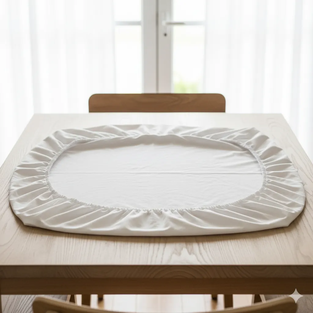 how to easily fold a fitted sheet