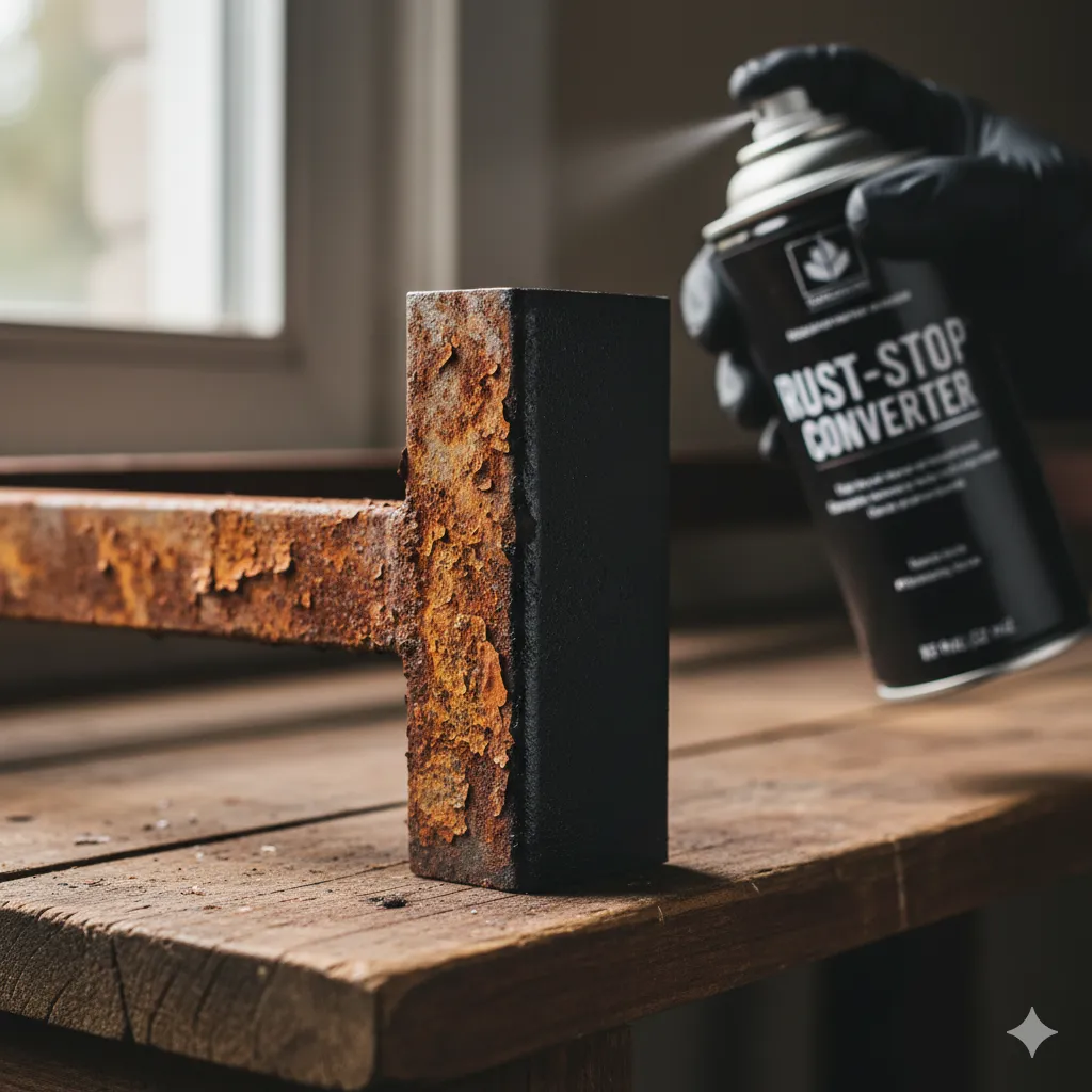 what cleans rust off metal