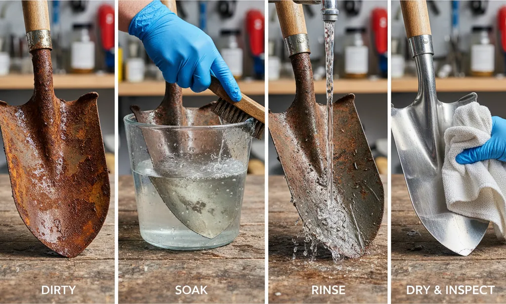 what removes rust from metal