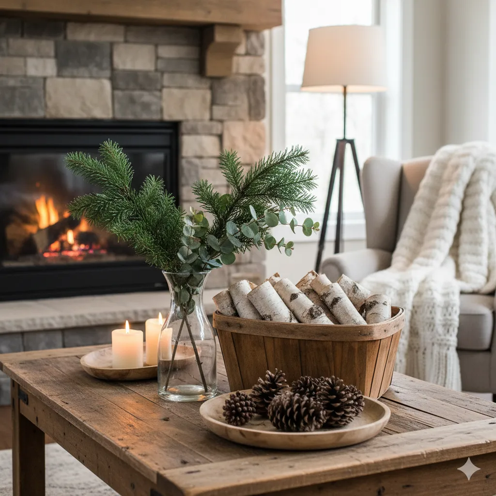 15 Winter Home Decor Ideas to Keep Your Space Cozy After Christmas winter living room decor
