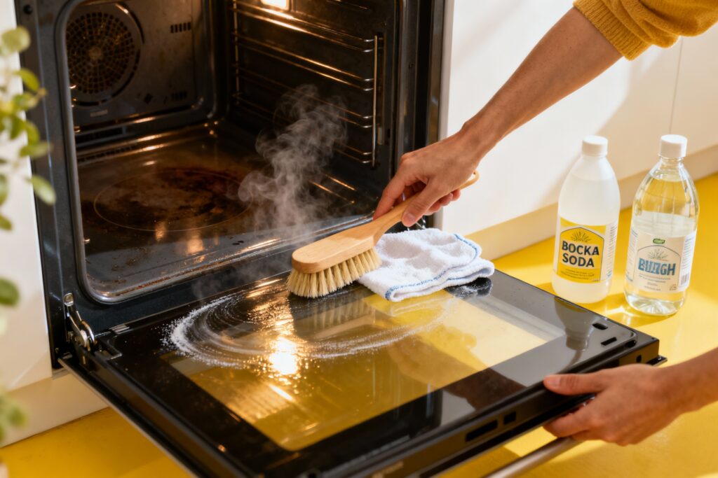 How To Clean An Oven Without Harsh Chemicals (the Easy Way!) - Clean ...
