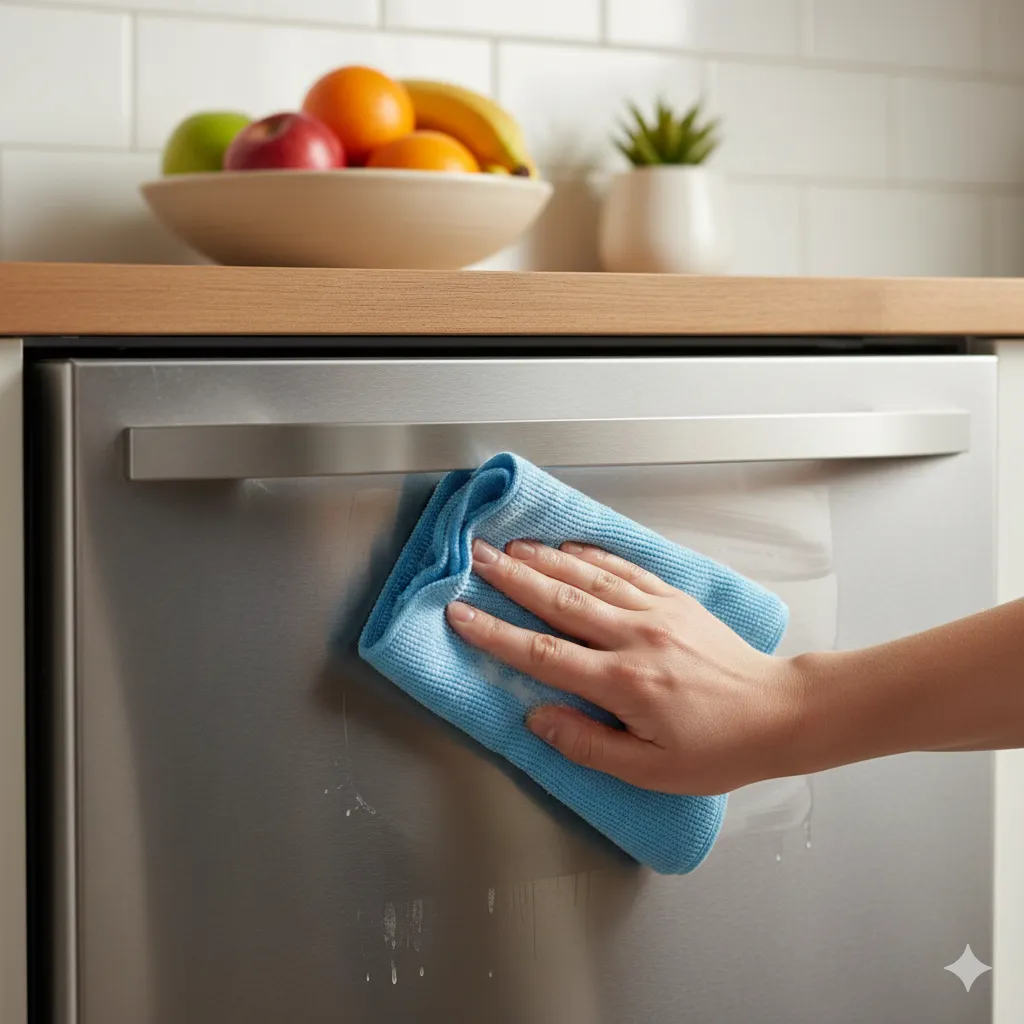 how do you clean stainless steel appliances