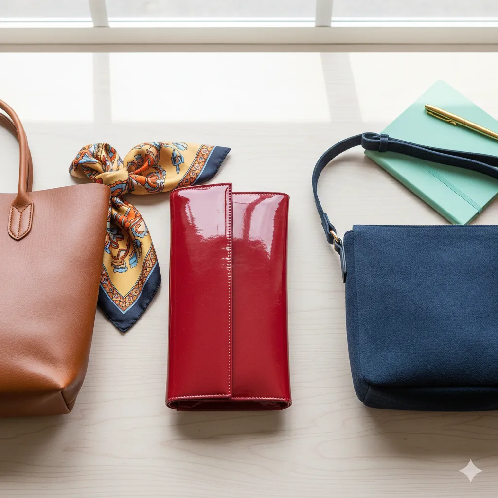 how to clean a white leather purse