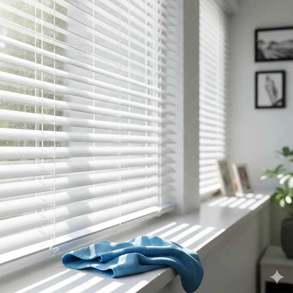 How To Clean Blinds Fast — No Need To Take Them Down! how to clean blinds
