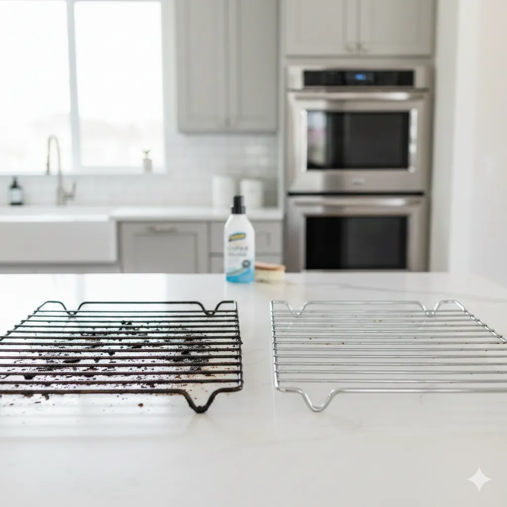 How To Clean Oven Racks Fast (even If They’re Covered In Grease) how to clean oven racks