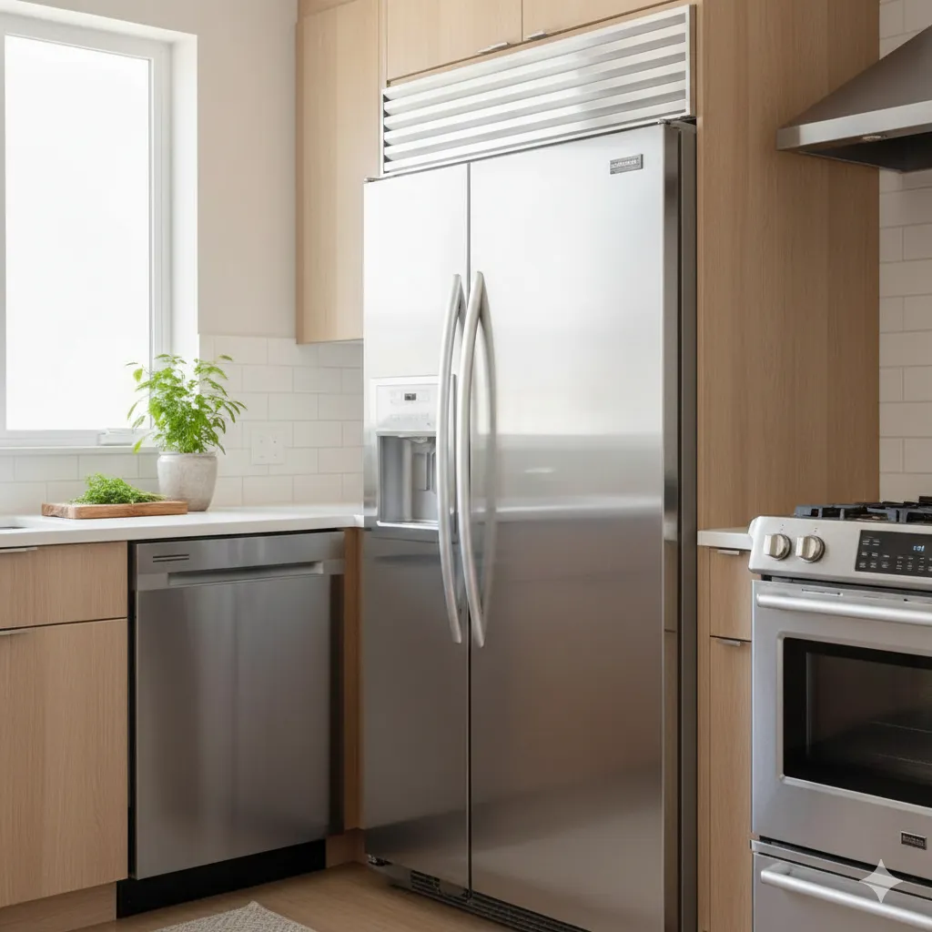 how to clean stainless steel appliances