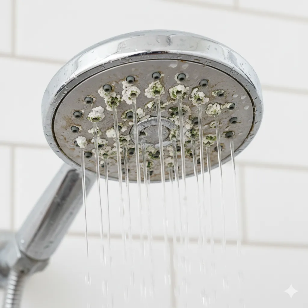 How To Clean A Shower Head And Get Perfect Water Pressure Again how to clean a shower head