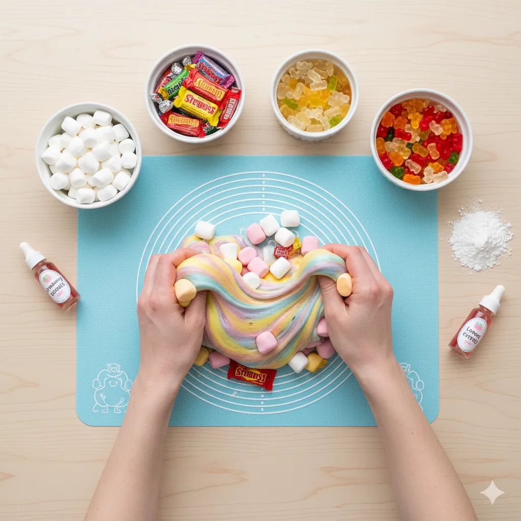 how to make edible slime with marshmallows