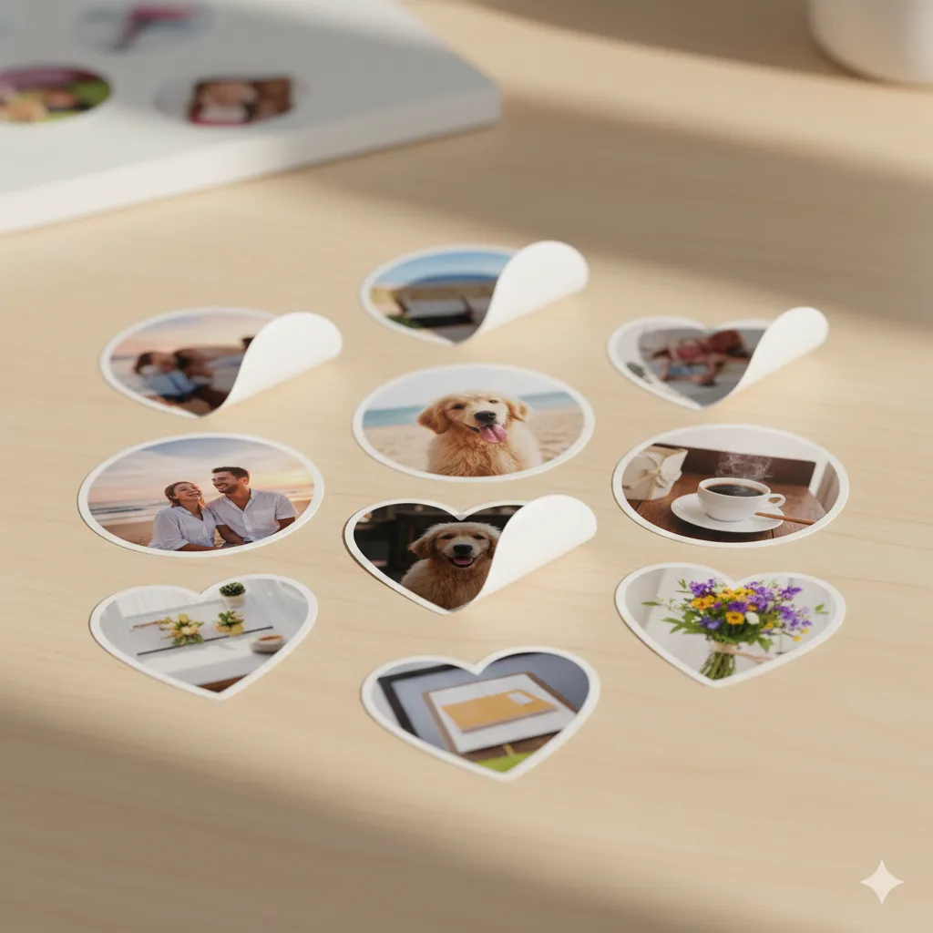 how to make stickers from photos