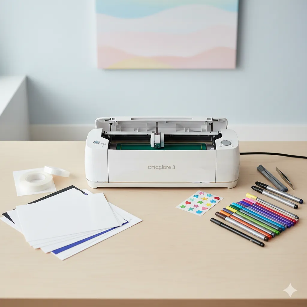 how to make stickers with cricut