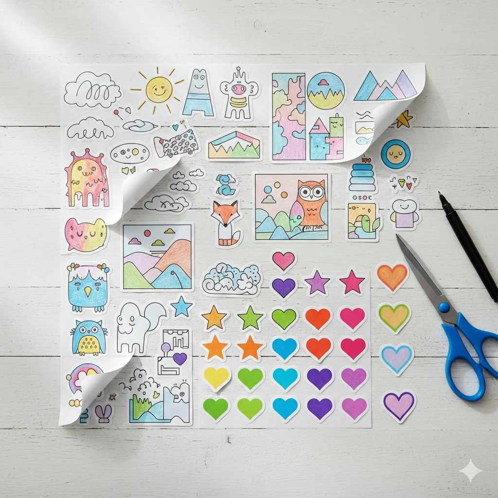 how to make stickers