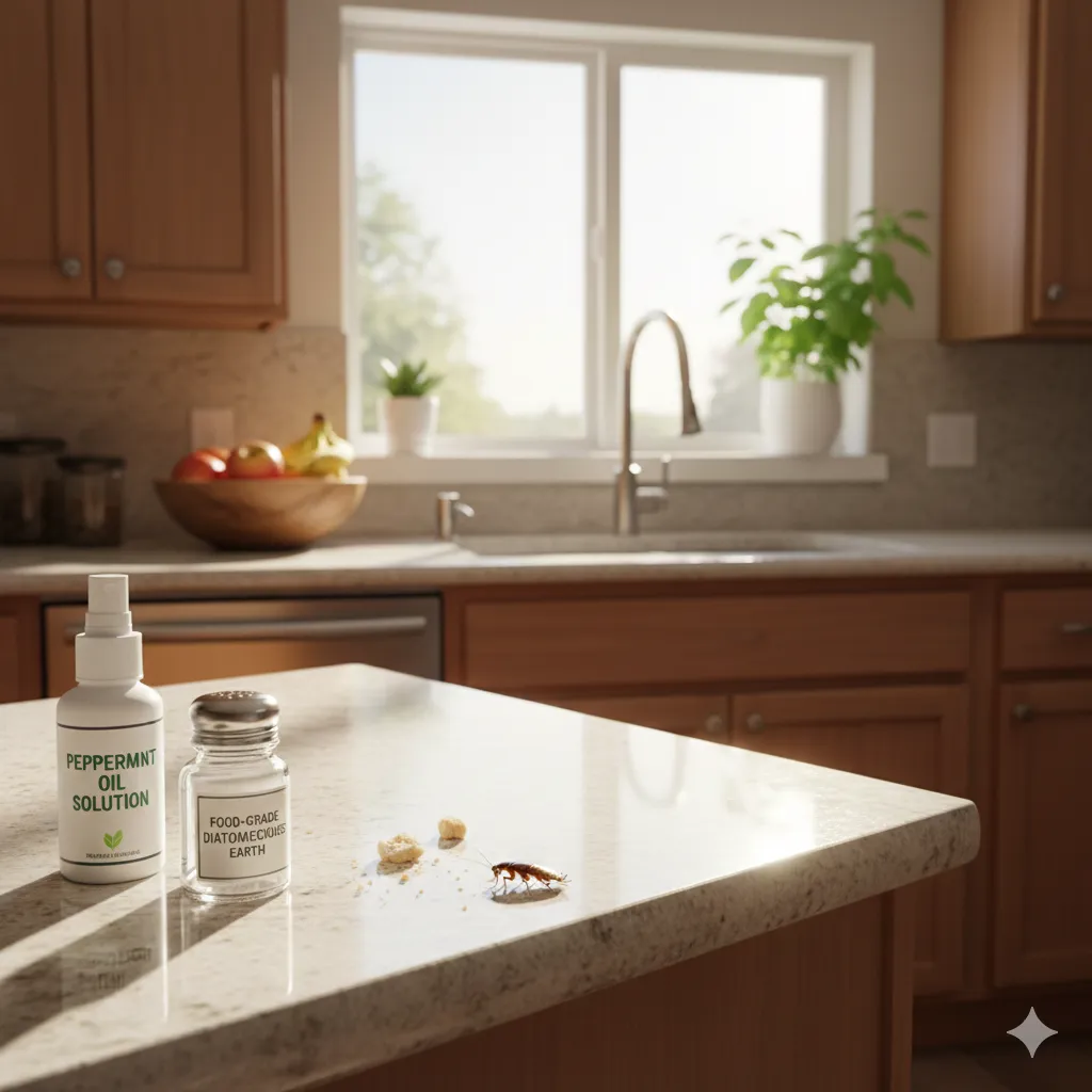 how to get rid of cockroaches fast without chemicals