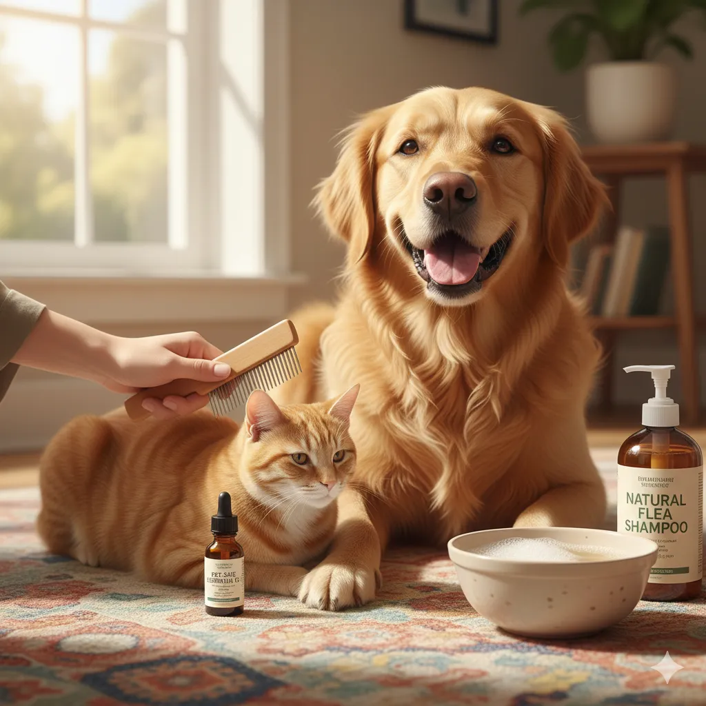 how to get rid of fleas in cats and dogs