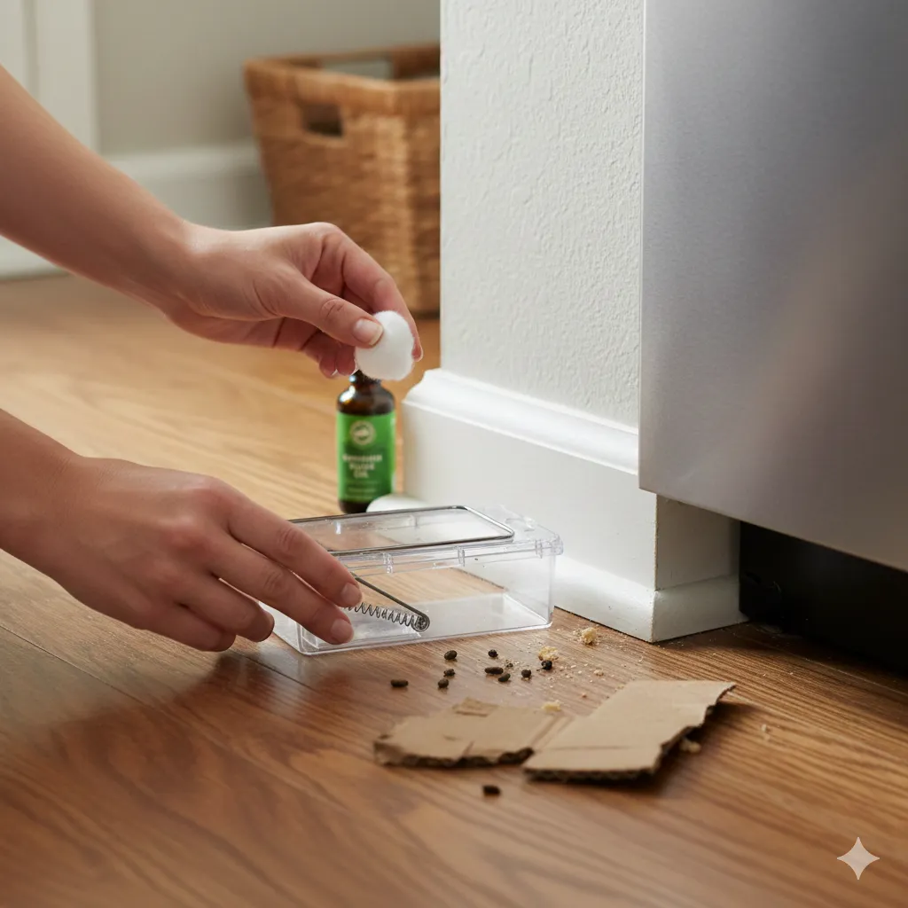 how to get rid of mice in the house fast