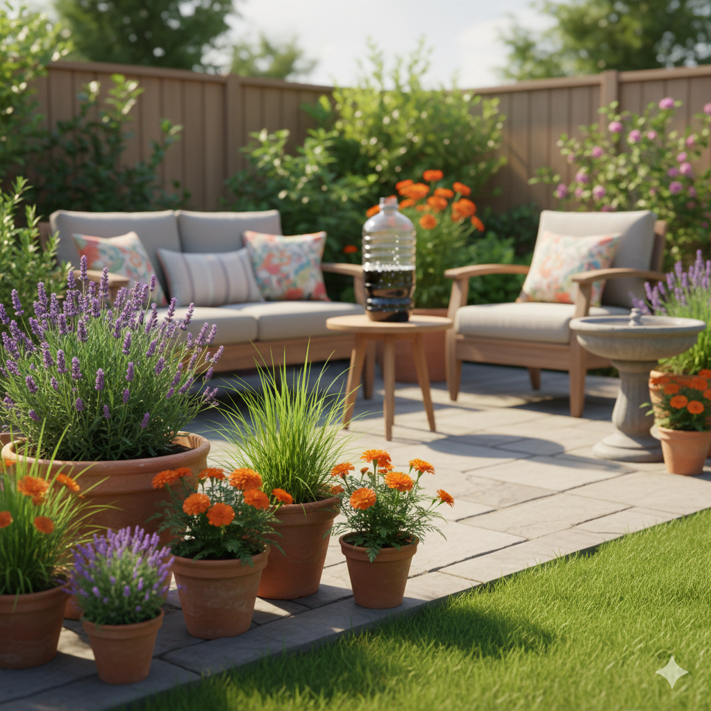 how to get rid of mosquitoes in the backyard