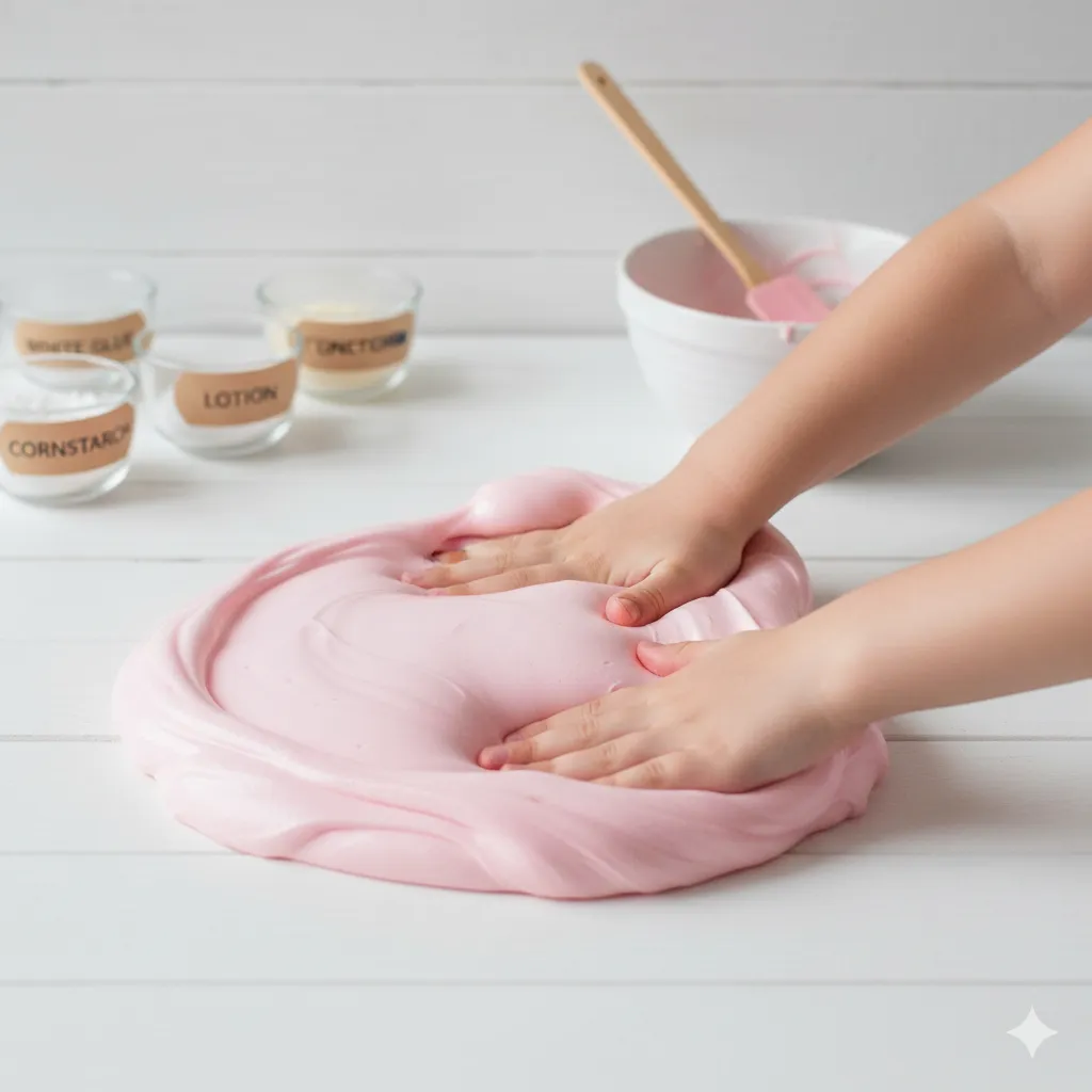 how to make butter slime without clay