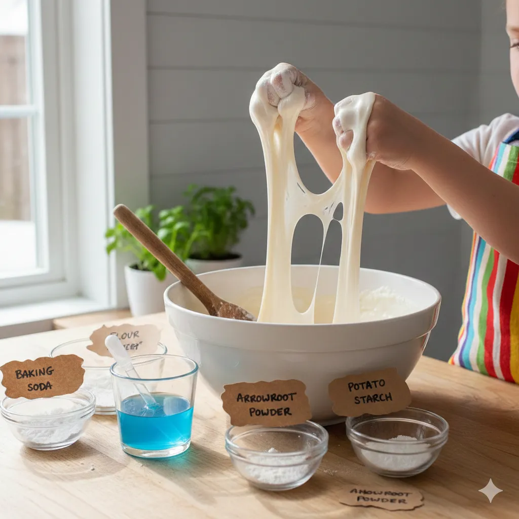 how to make oobleck without cornstarch