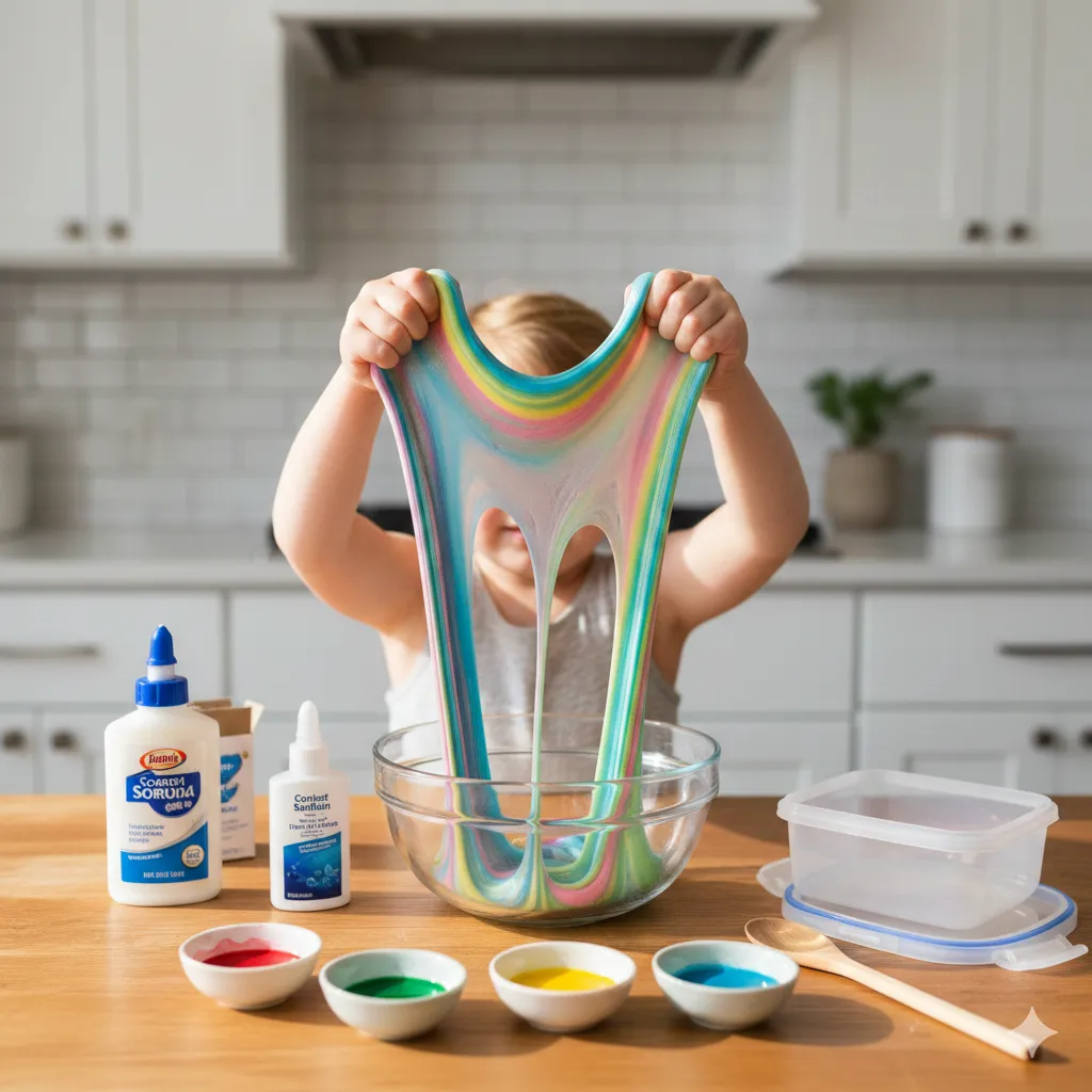 How to Make Slime with Baking Soda (Easy & Fun DIY Recipes!) how to make slime with baking soda