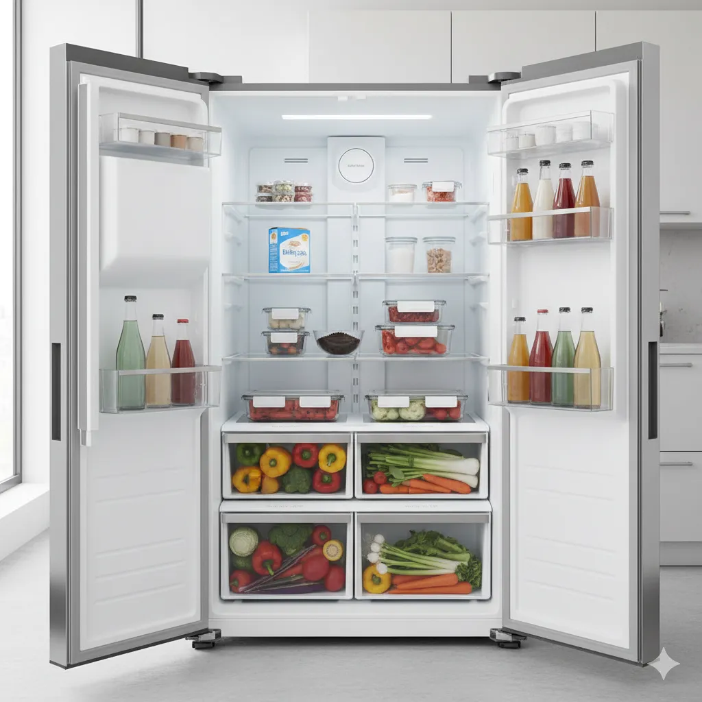 how to remove bad smell from fridge fast