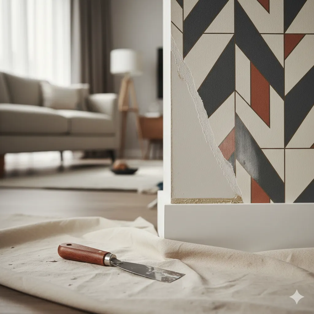 how to remove wallpaper from wall