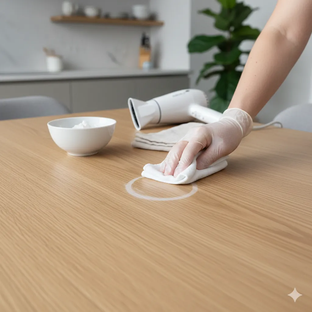 How to Remove Water Rings from Wood Furniture how to remove water rings from wood