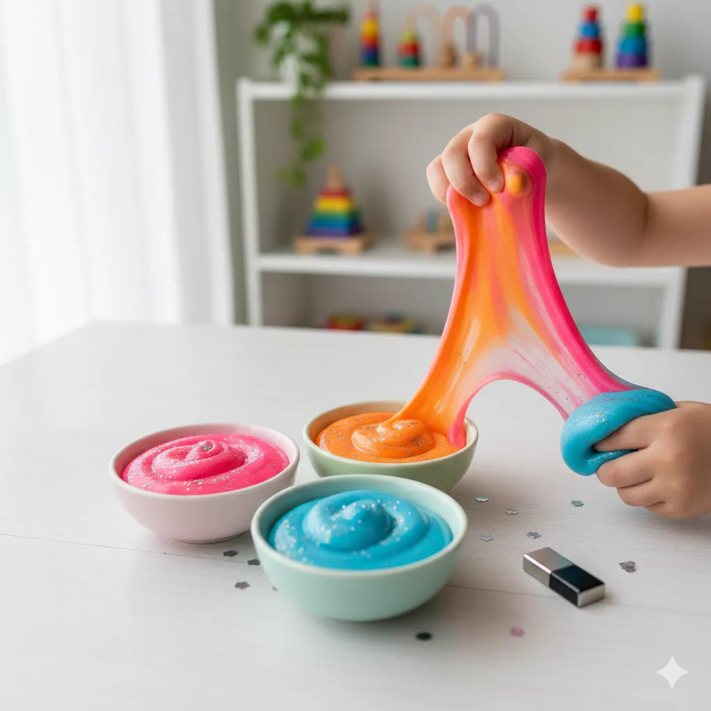 magnetic slime science project