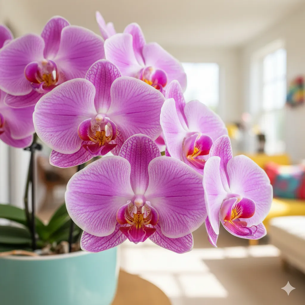 orchid plant care indoors