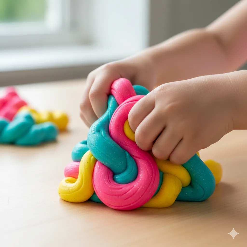 Homemade Play Dough Recipe Kids Will Love (Easy, Soft, and Colorful!) play dough recipe without cream of tartar