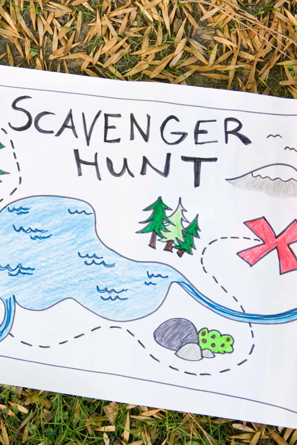 how to make a backyard scavenger hunt for kids