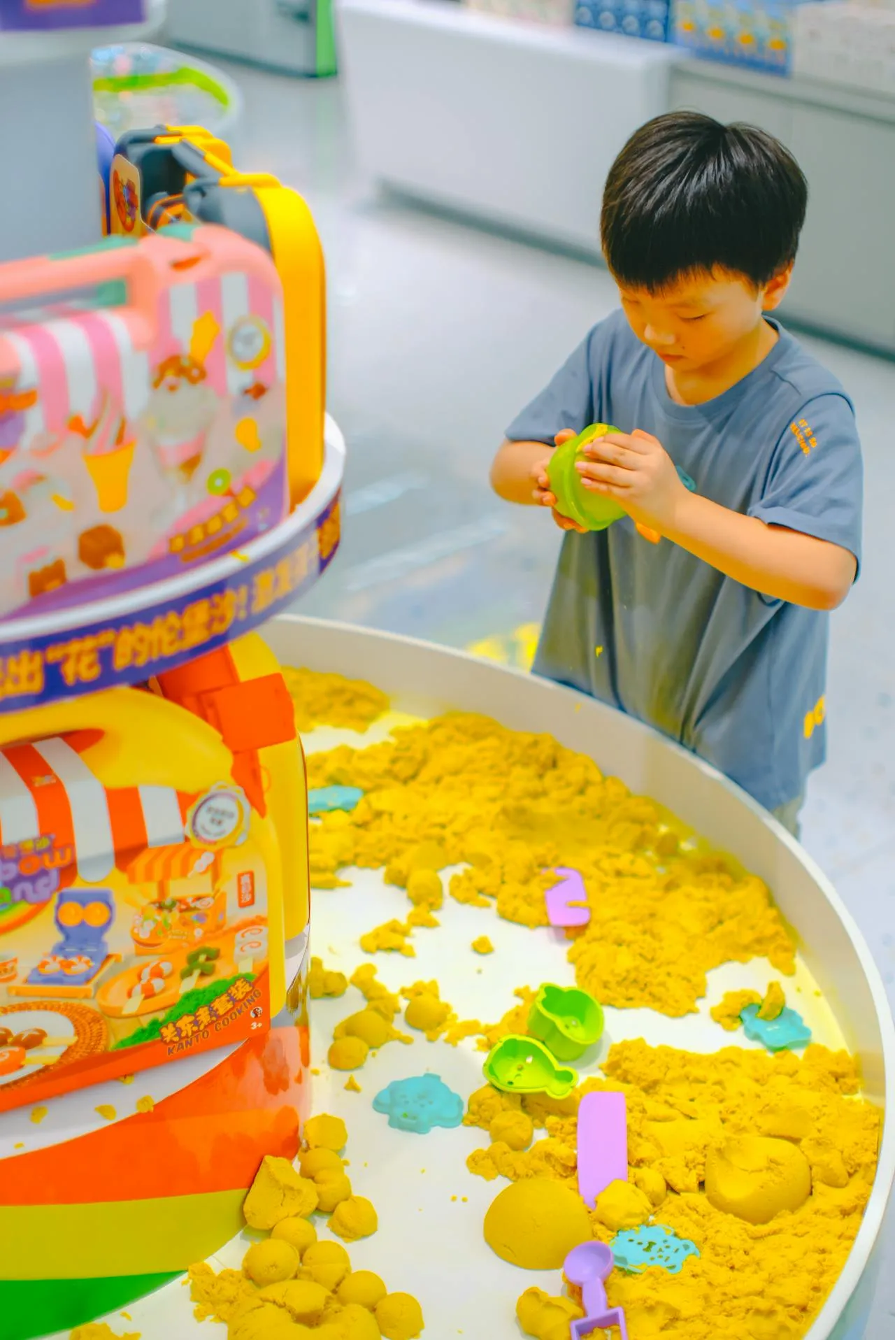 2 ingredient moon sand recipe