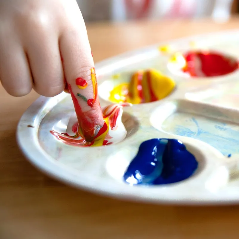 7 edible finger paint recipes for babies and toddlers