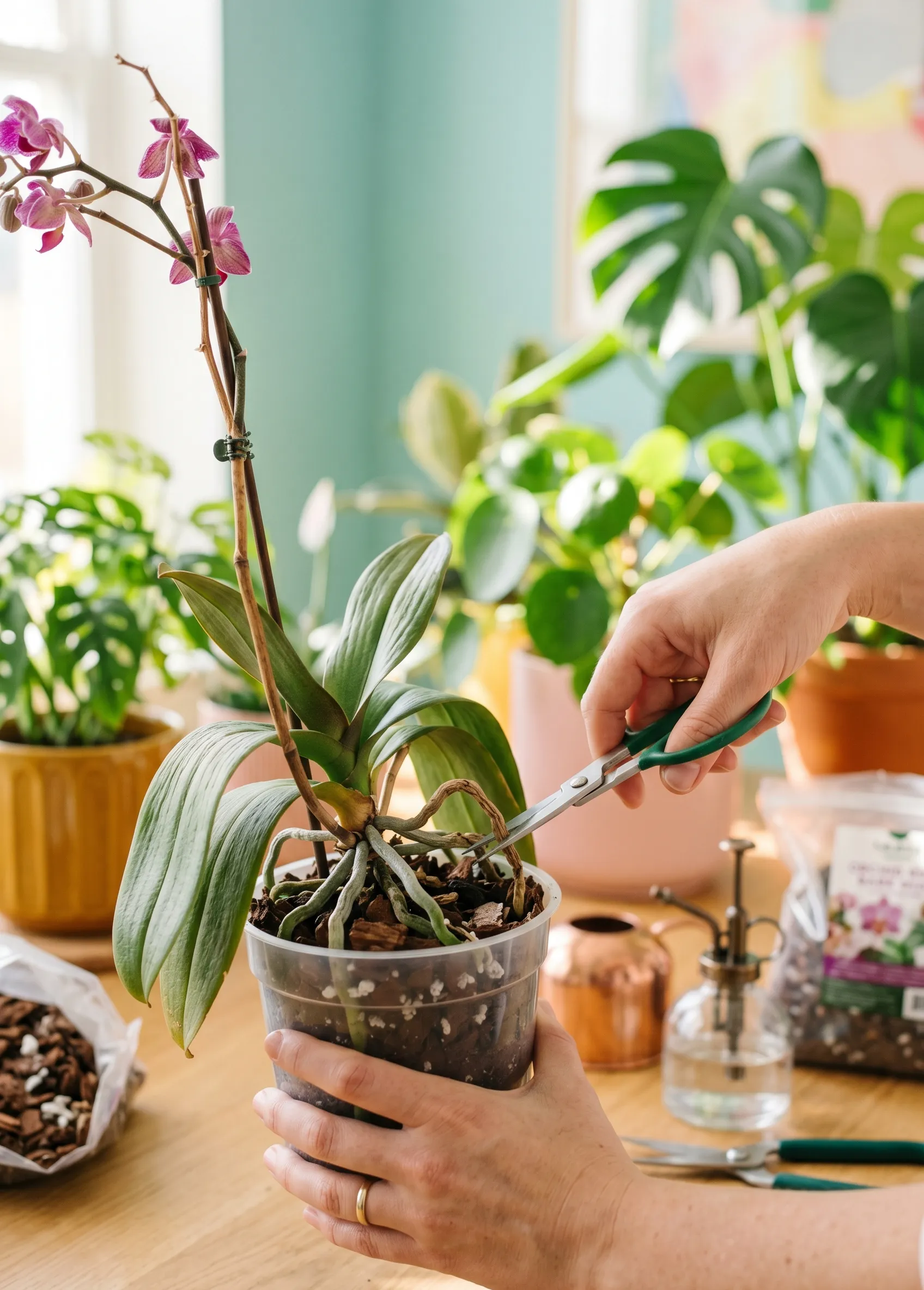 how to revive an orchid