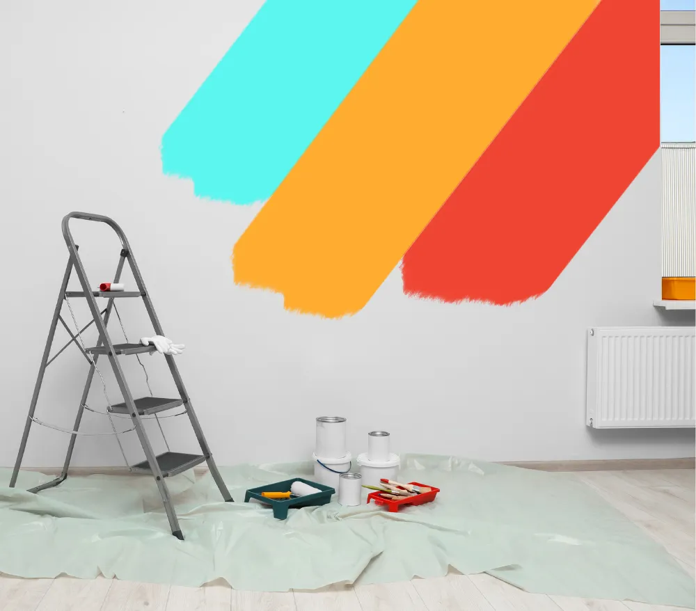 the fastest way to paint a room