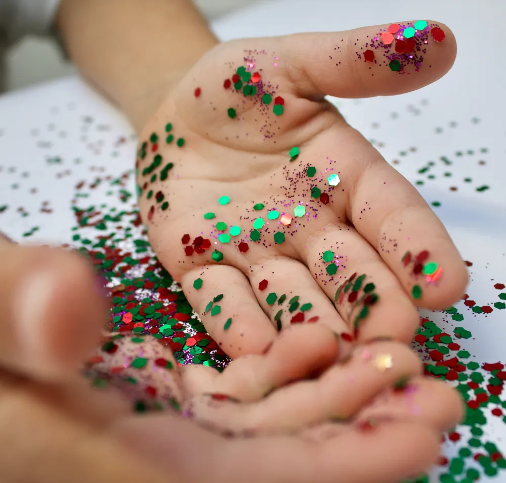 6 ways to make edible glitter at home