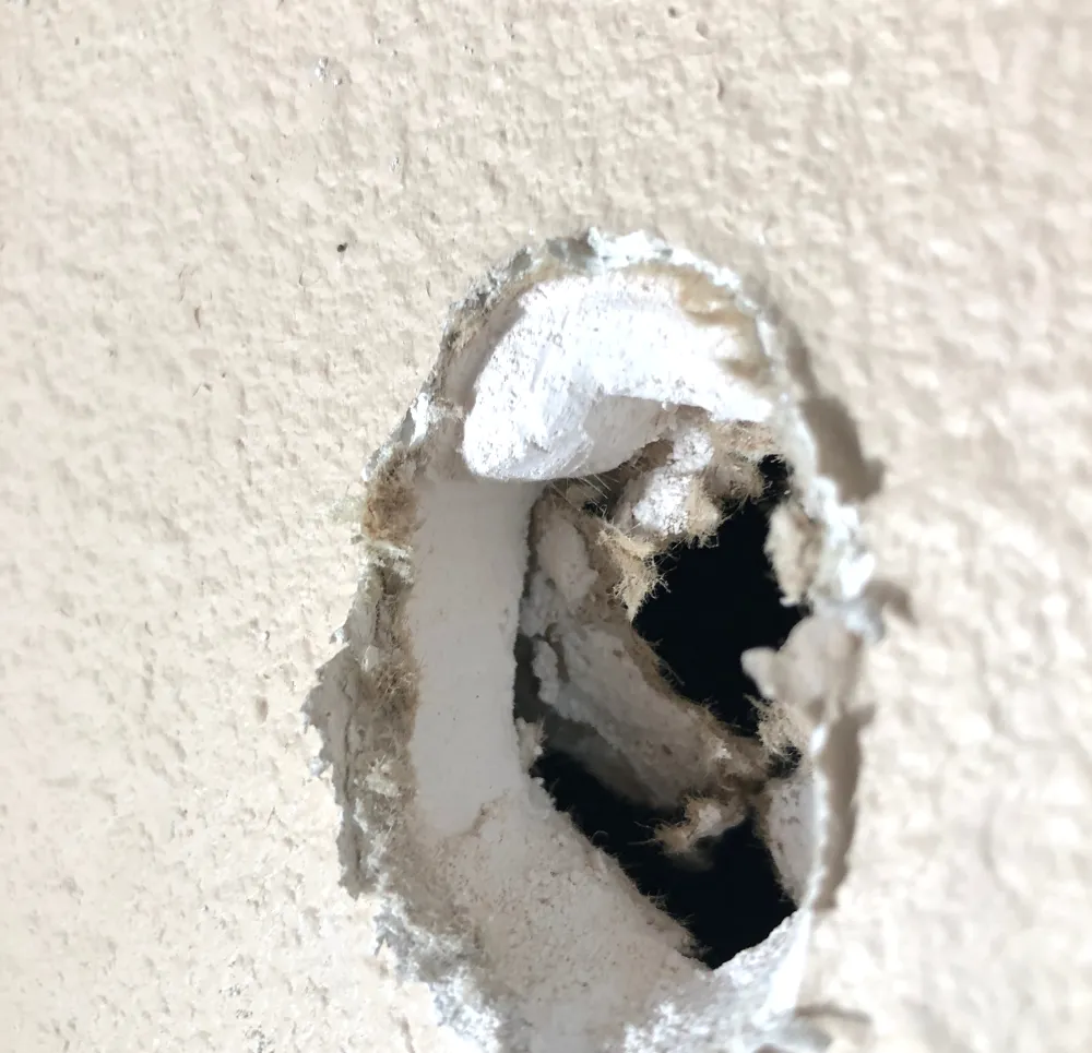 8 ways to fix a hole in a drywall wall