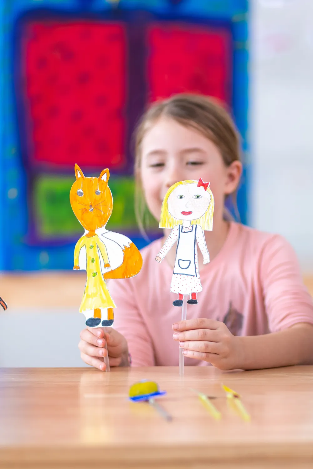how to make paper bag puppets