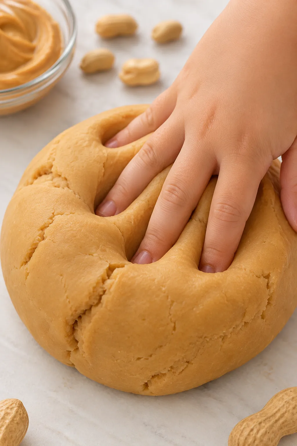 peanut butter playdough recipe