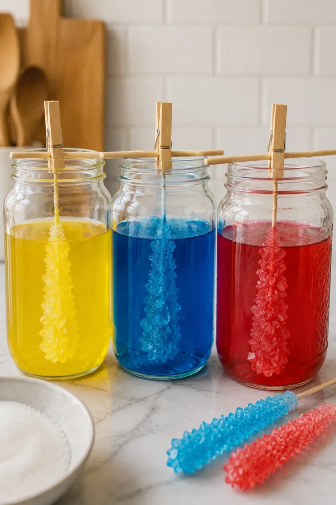 rock candy science experiment