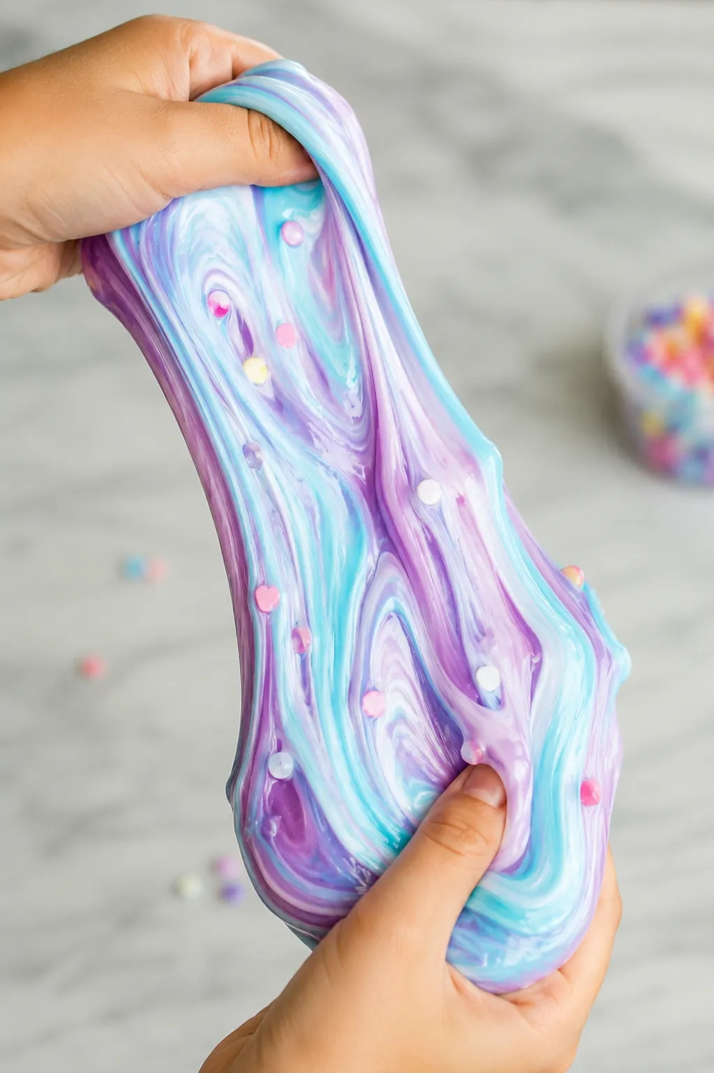 how to make marble slime