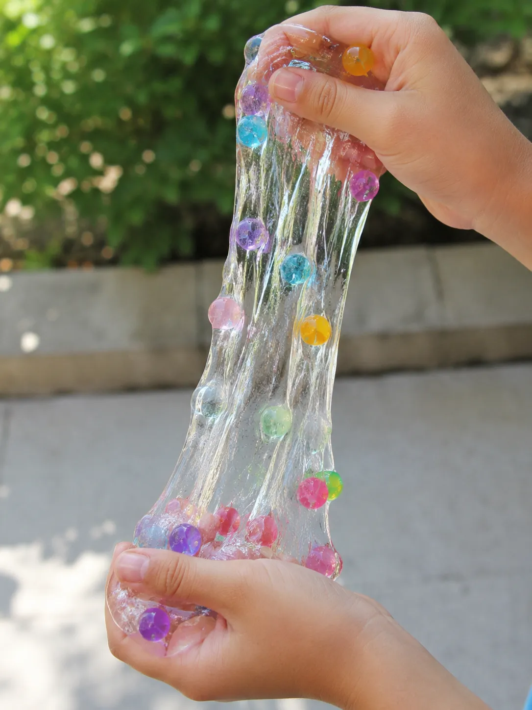 how to make slime with water beads