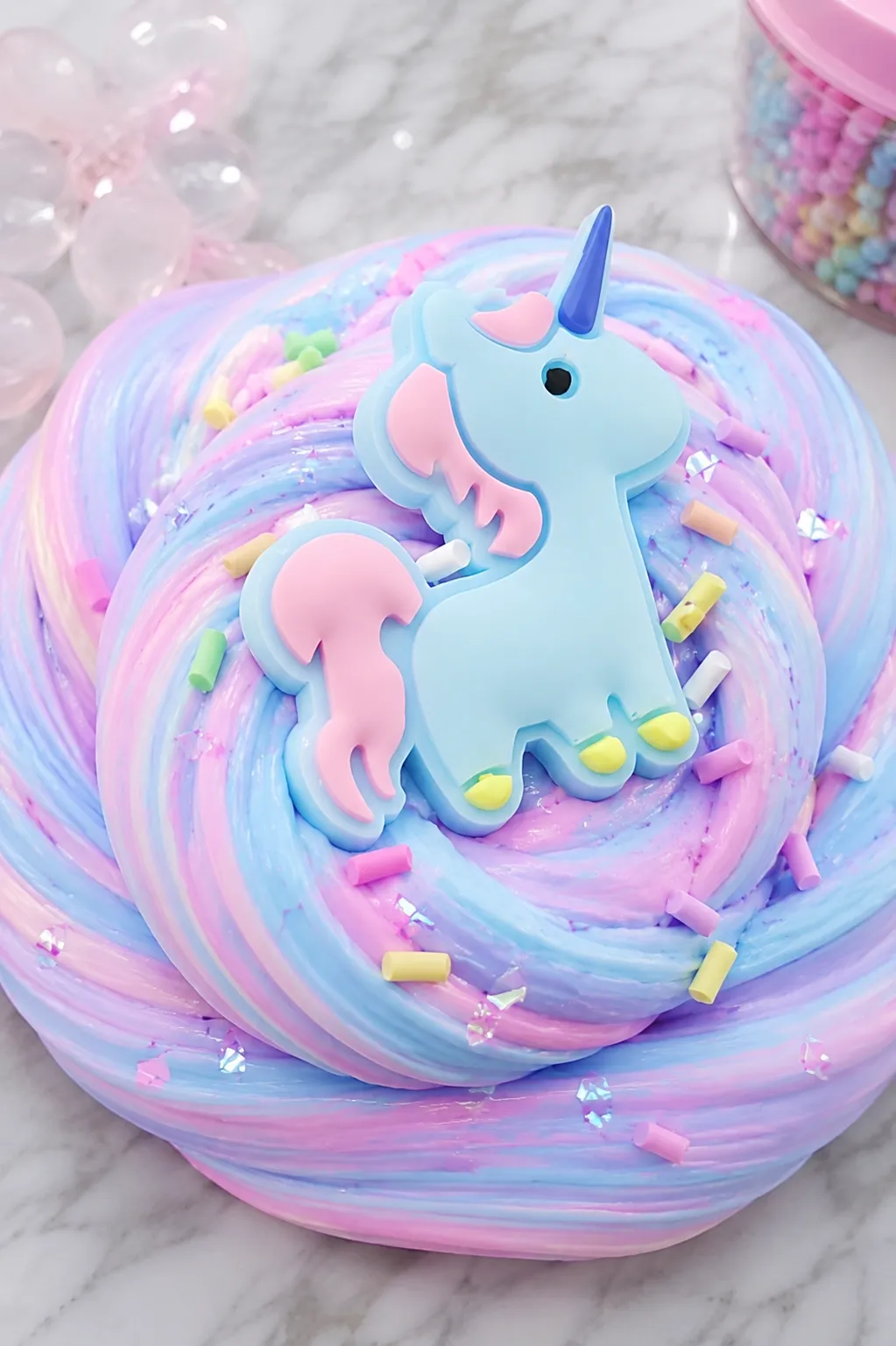 How to Make Unicorn Slime (Layered Color Slime) how to make unicorn slime