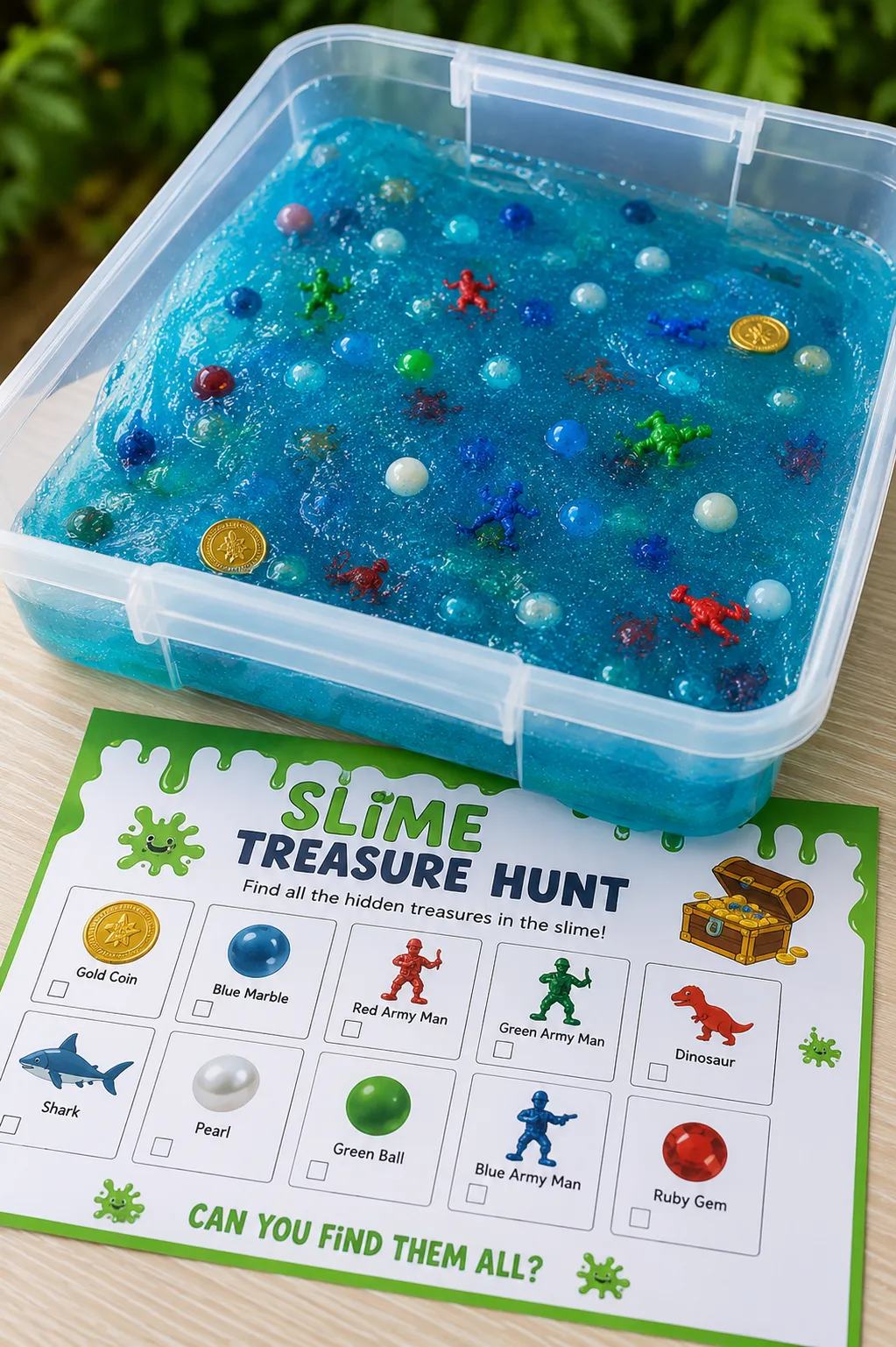 slime treasure hunt